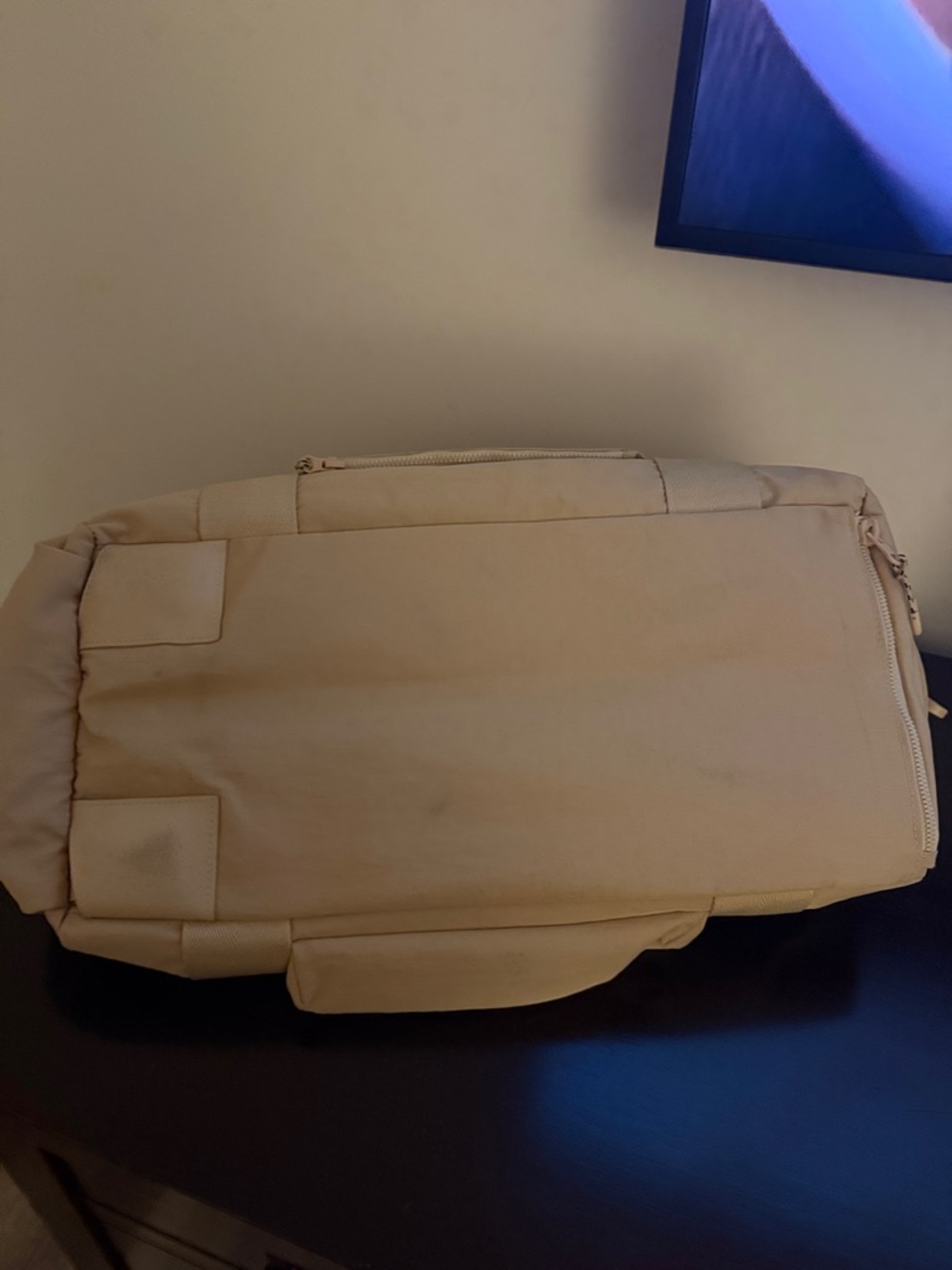 BEIS Weekend Duffle Bag in Light Beige - Picture 5 of 5